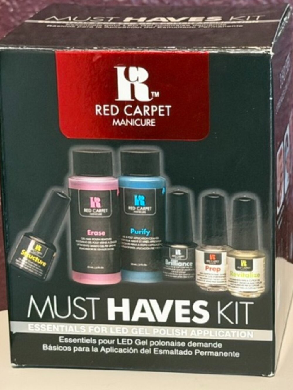 Red Carpet Manicure Fortify & Protect Kit – New in Box 💅✨